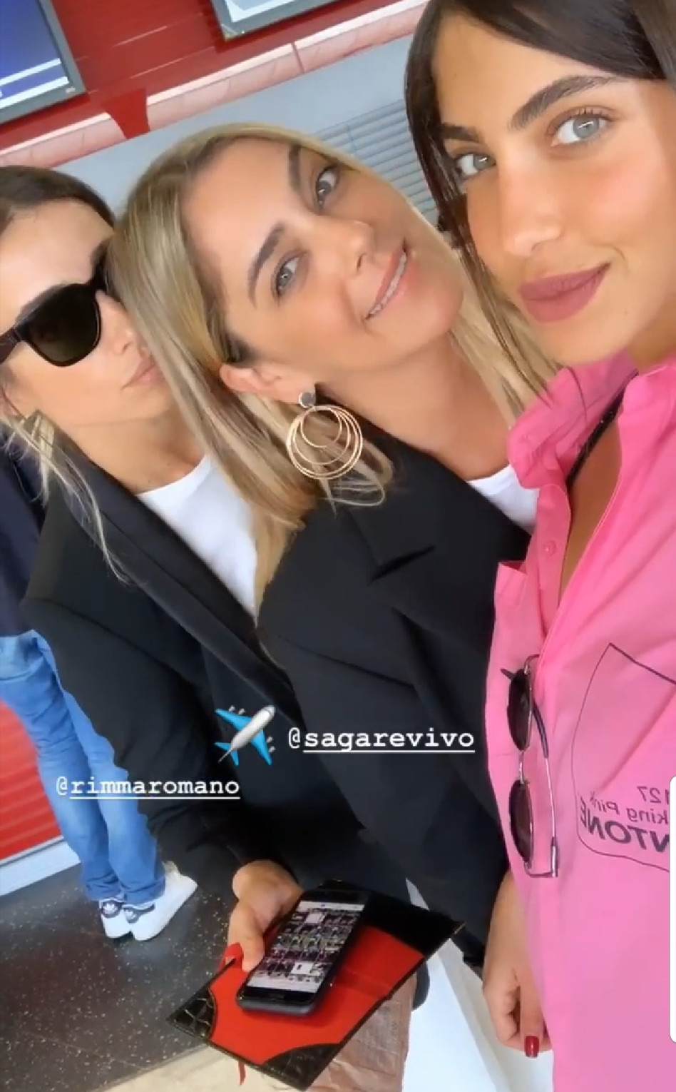 גירלז פאוור. דניאל, שגית רביבו ורימה רומנו (צילום עצמי מתוך האינסטגרם)