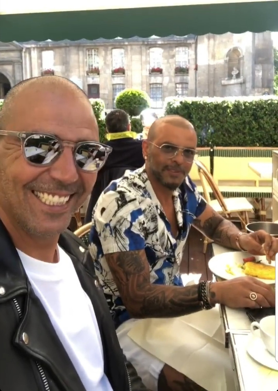 אייל גולן, חיים רביבו (צילום: צילום עצמי, אינסטגרם)