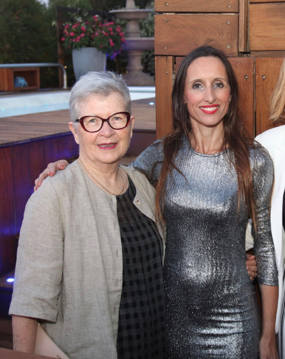 )עדי אולמרט ופרחיה קלפטר (צילום : אור גפן