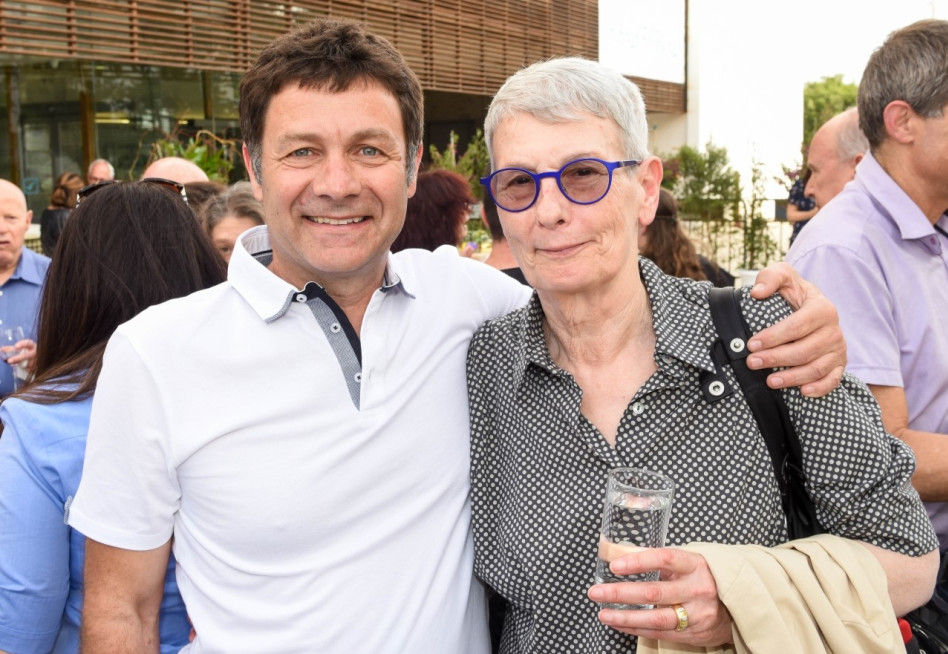 (אורנה ברי ואריק שטיינברג (צילום כפיר סיון