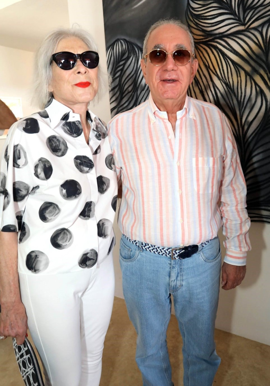 אלפרד וחוה אקירוב (צילום: סיון פרג')