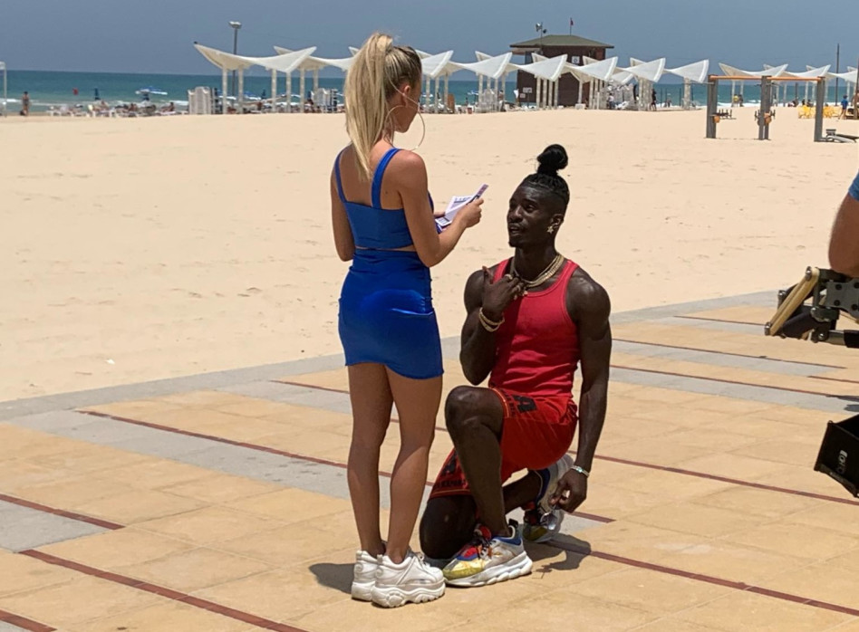 שוקינג. סטפן לגר ובר זומר (צילום: נועם דור)