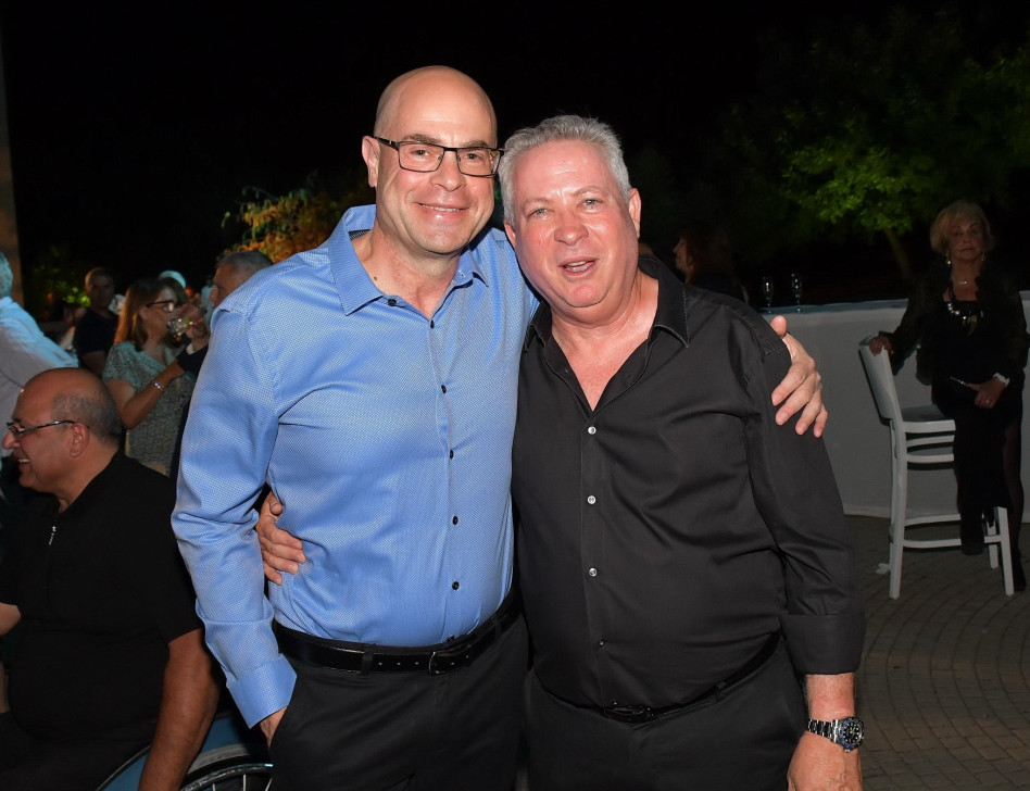 אילן גרינבוים ורביב צולר (צילום: אביב חופי)