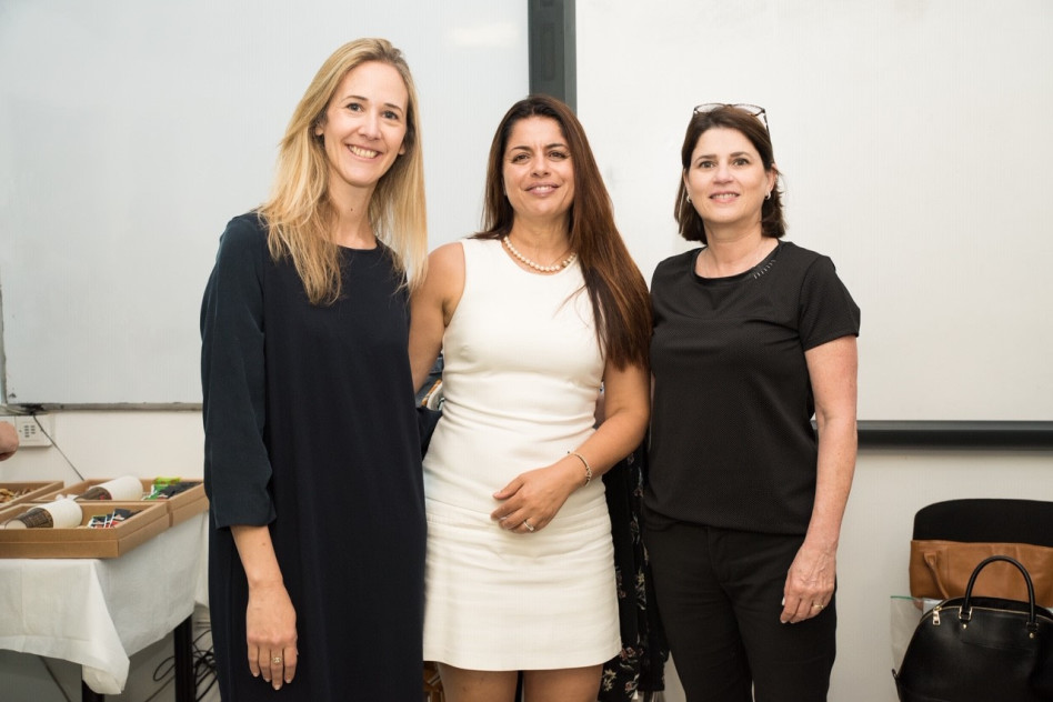 פולה מסצ'יאני, אורה כורזים ורונית ניסני (צילום: אנה ברדיבקוב)