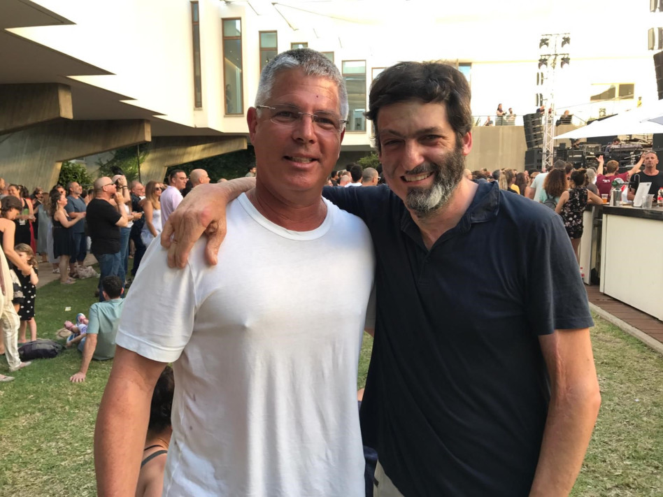 דן אריאלי ונועם לניר (צילום: אור ניר)