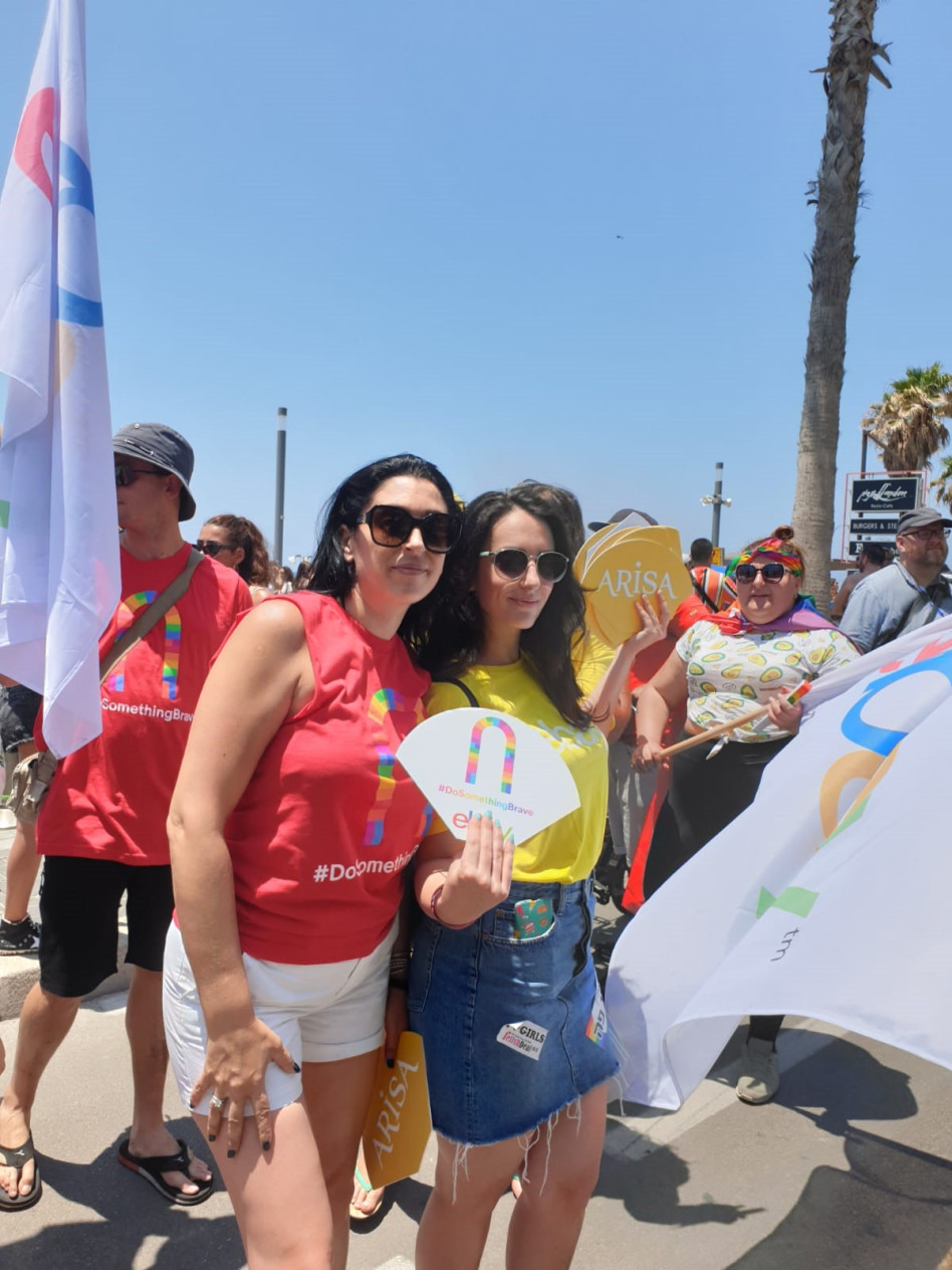 אנה פלקין ונטלי זיו (צילום: סמדר סלומון) 