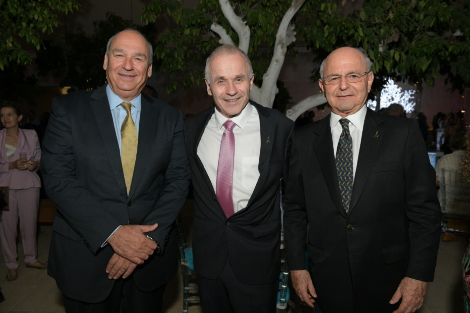 )מיקי פדרמן, אשר כהן, הראל בית-און (צילום: ברונו שביט