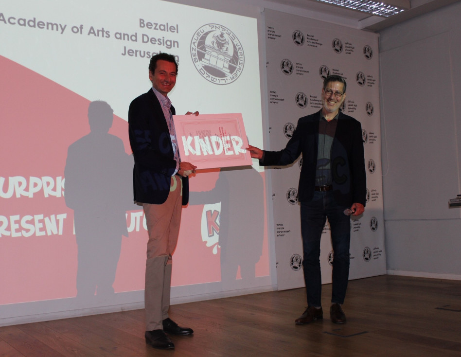 עדי שטרן ואמיליאנו לריצ'יוטה (צילום: מאור מאוריציו מיכאילוב)