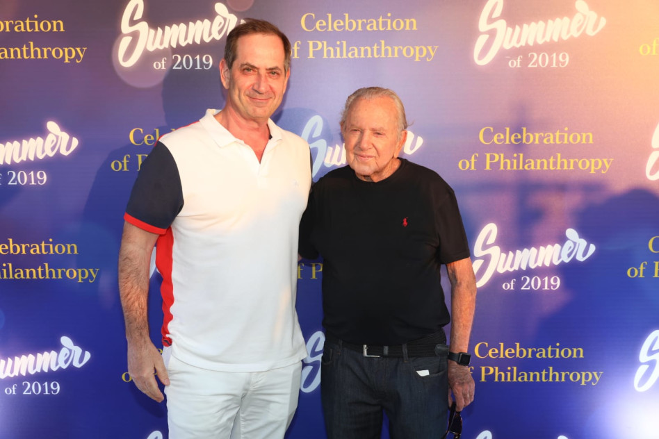 מוריס קאהן וסטן פולובץ (צילום: אלירן אביטל)