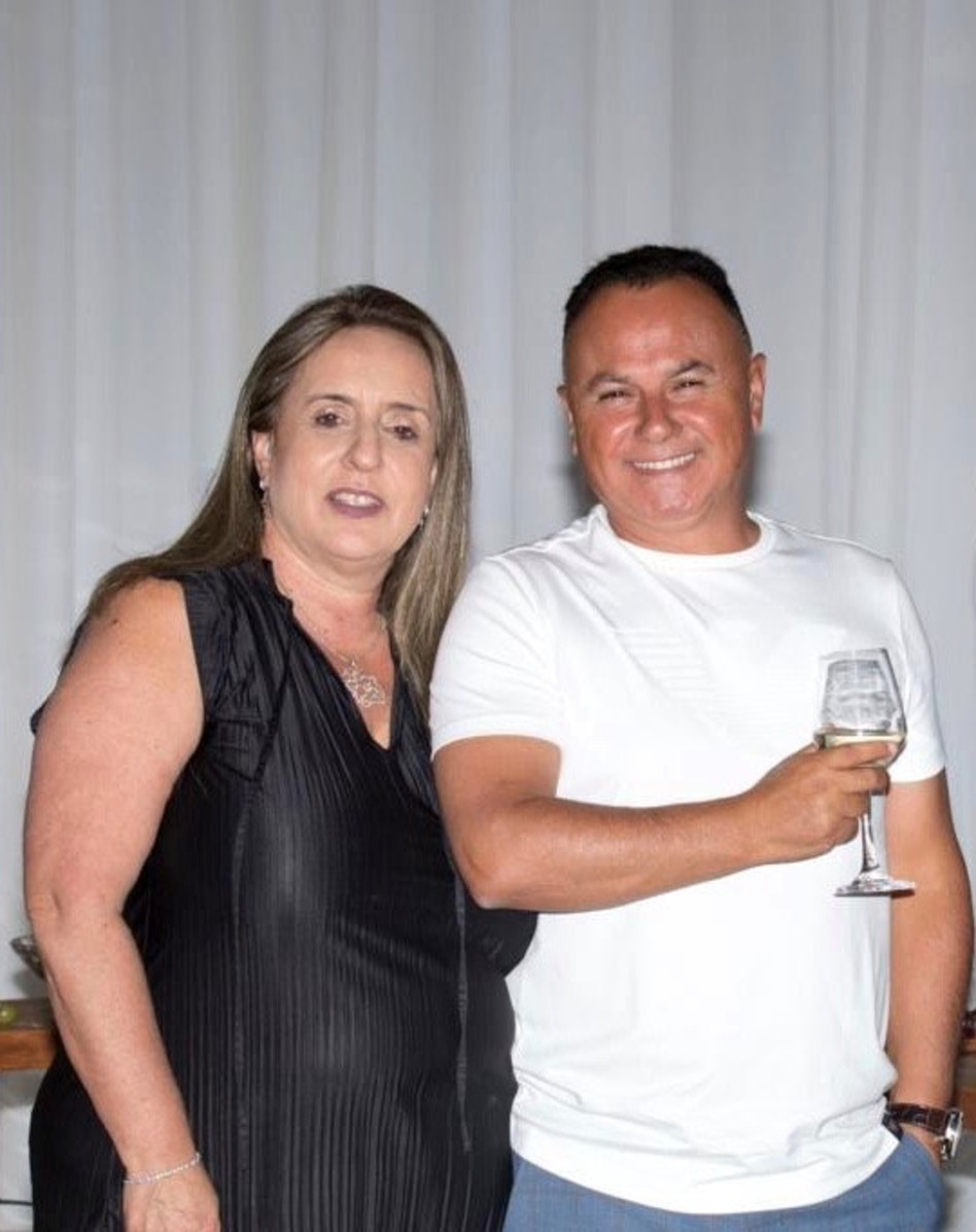 שלום ואורנית שטרית (צילום: צחי אלגאי)