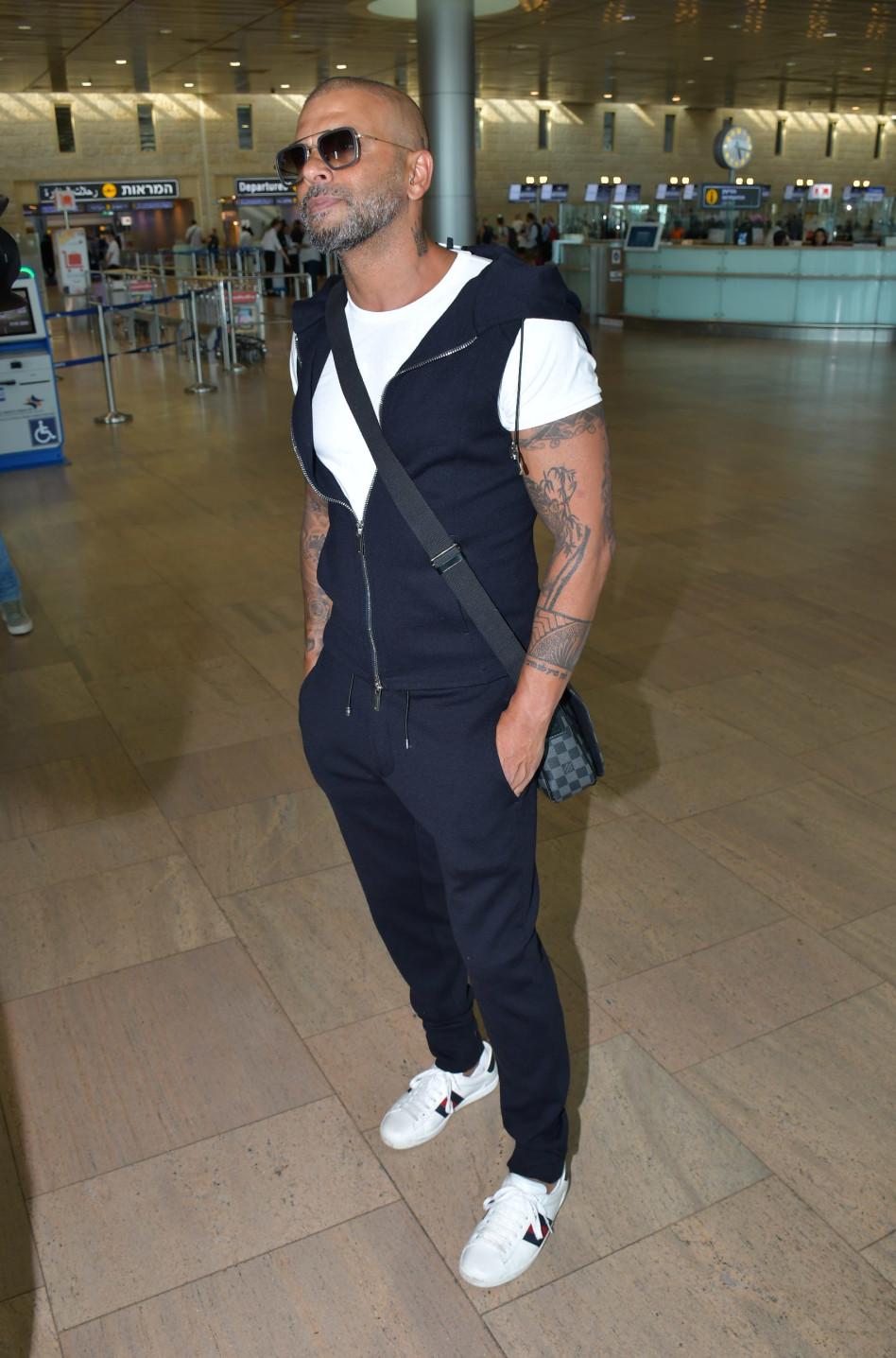 ברח על נפשו. אייל גולן (צילום: אביב חופי)