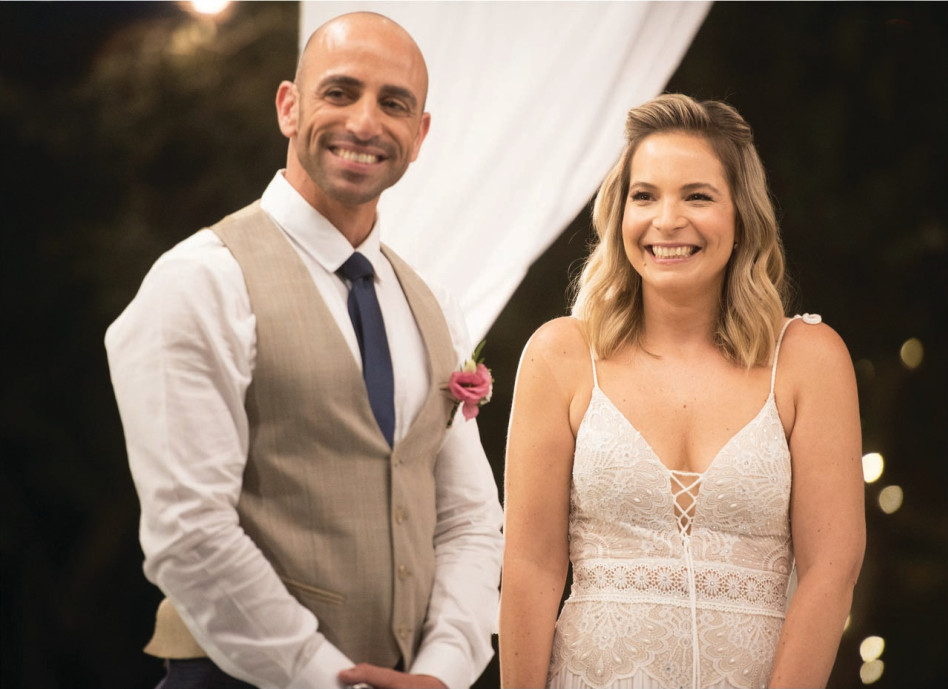 שירי קופפרברג, לירן לוי, ''חתונה ממבט ראשון'', צילום: אסף תמם