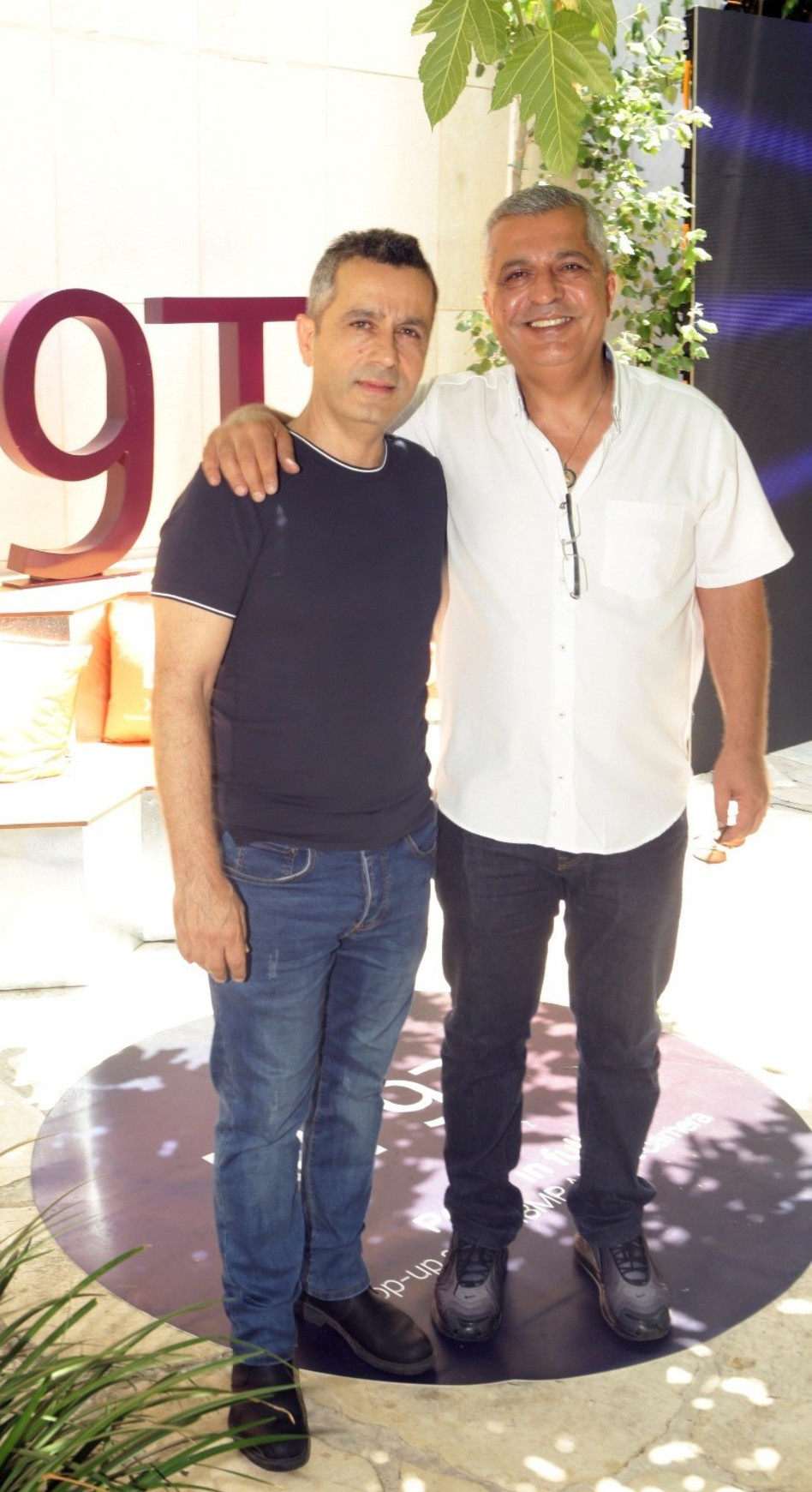 אילן אהרוני ואלי אהרוני (צילום: גיל כהן)