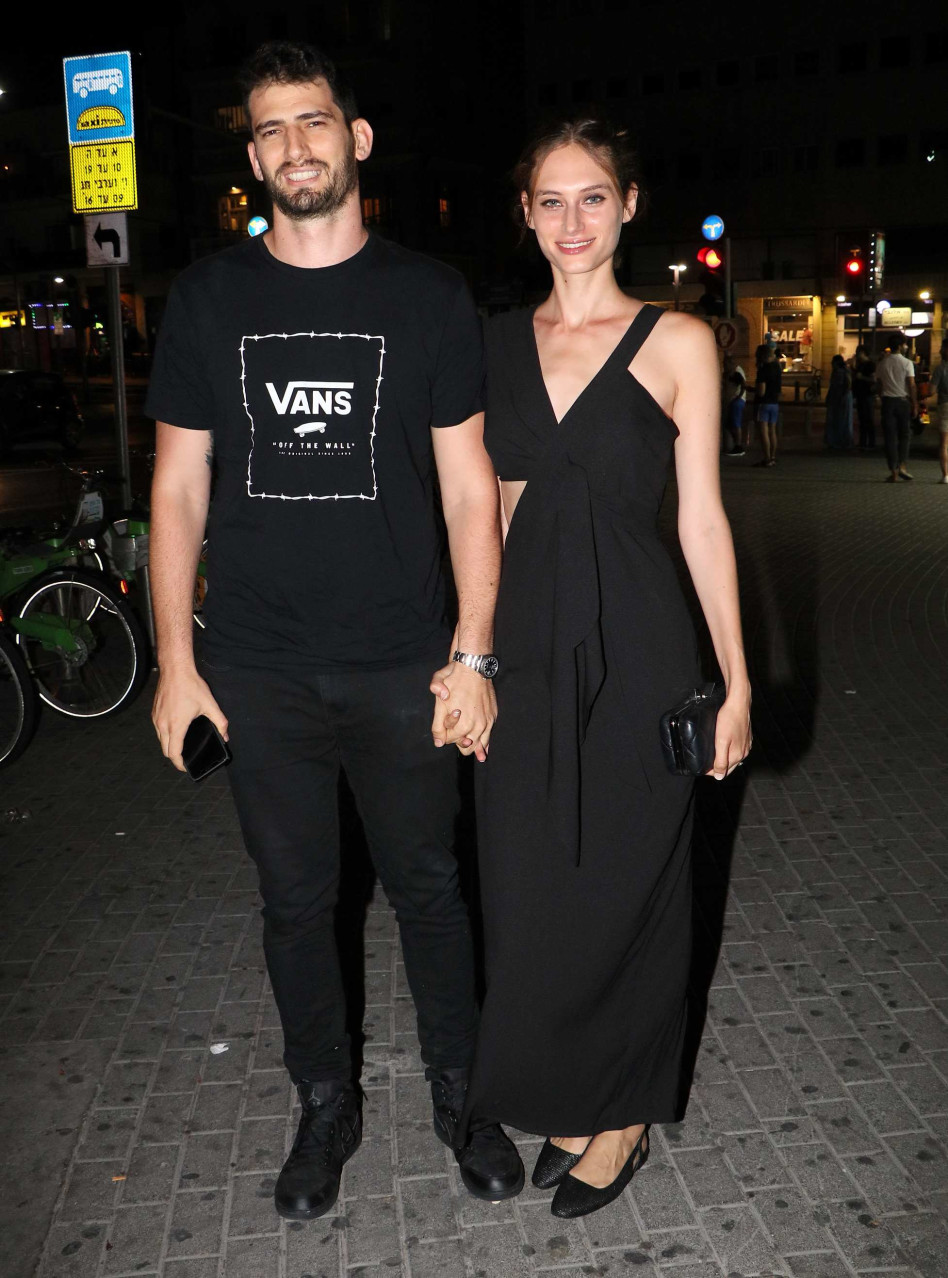 נועם פרוסט ובעלה פיג'י מימון (צילום: אמיר מאירי)