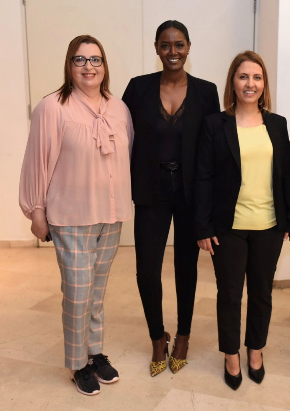 גילה גמליאל, טהוניה רובל ואוה מדז'יבוז' (צילום: דוברות המשרד לשוויון חברתי)