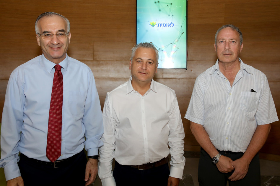 גיל ויינשטיין, גבי מטרסו וניסים אלון (צילום: איציק בירן)