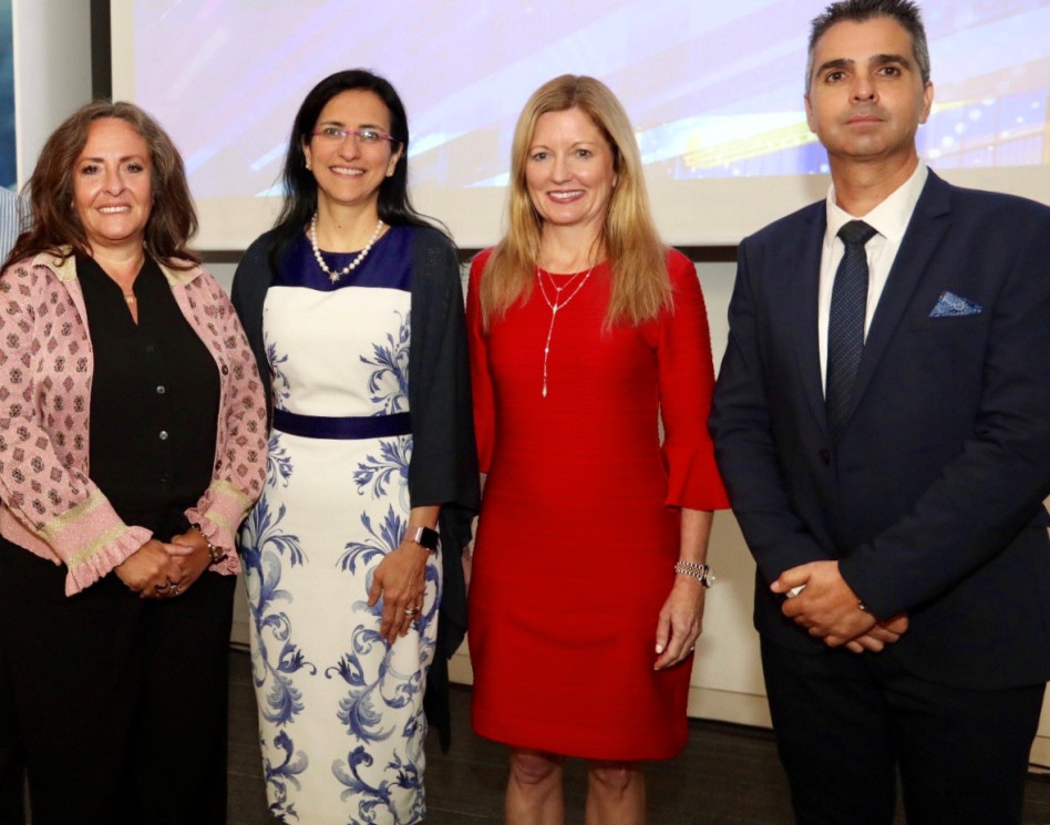 ליאור פוני, קארן קווינטוס, פטרישיה פלוריסי ואניה מונראד (צילום: ניב קנטור)