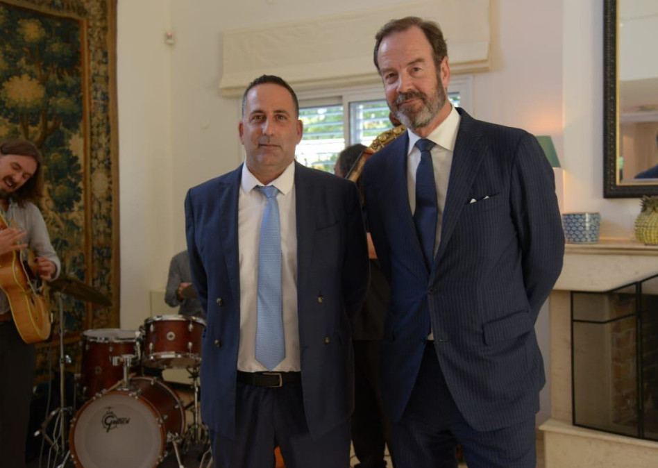 גילס בשור פלאג ואלון נטע (צילום: ליאת מנדל)