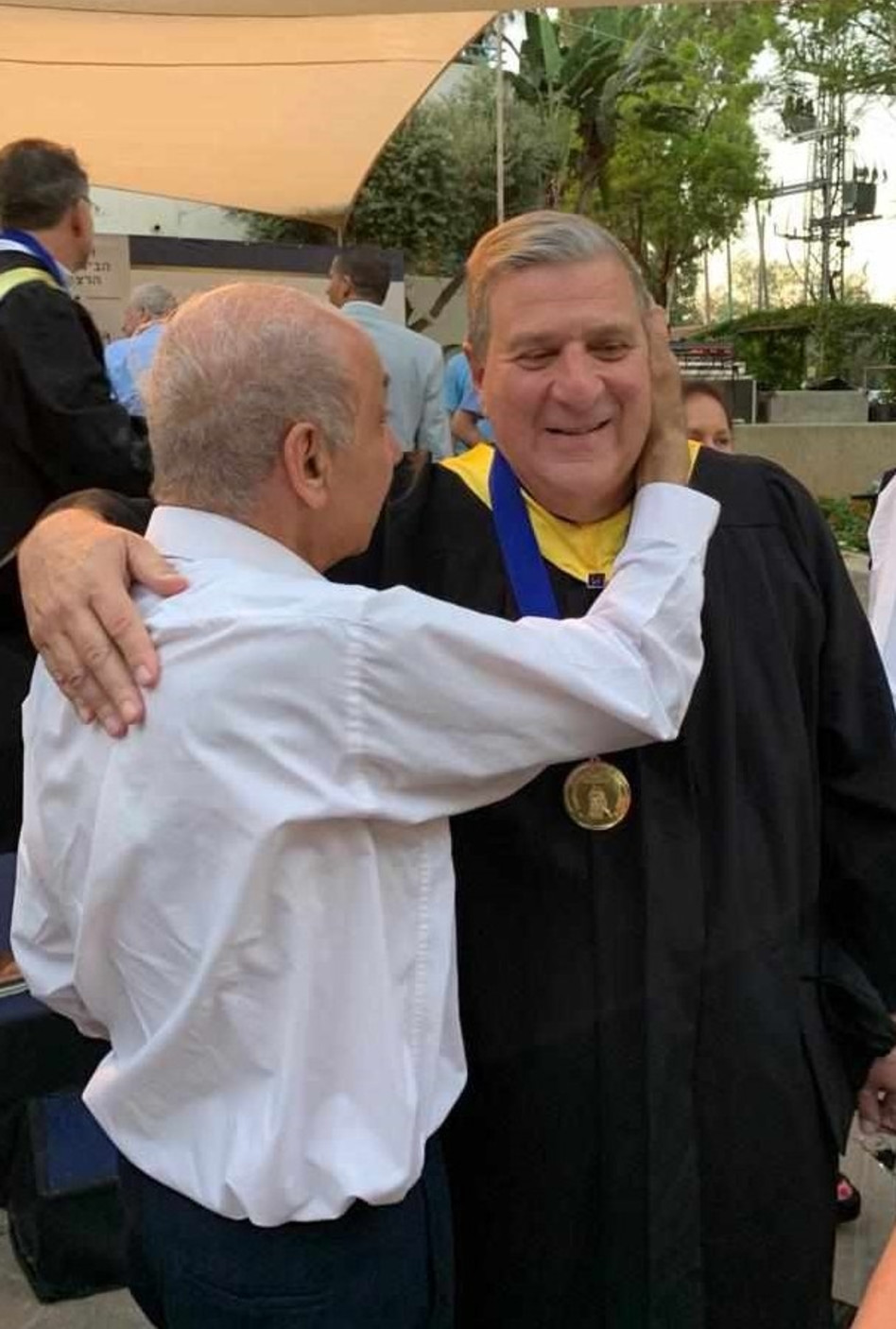 אודי רקנאטי ויצחק סוארי (צילום: ללא קרדיט)