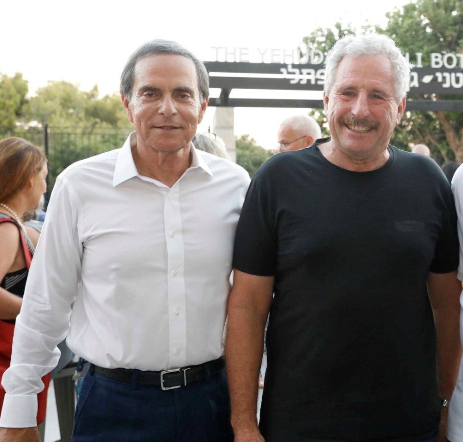 (דורון אביב ואמנון דיק (צילום: איציק בירן