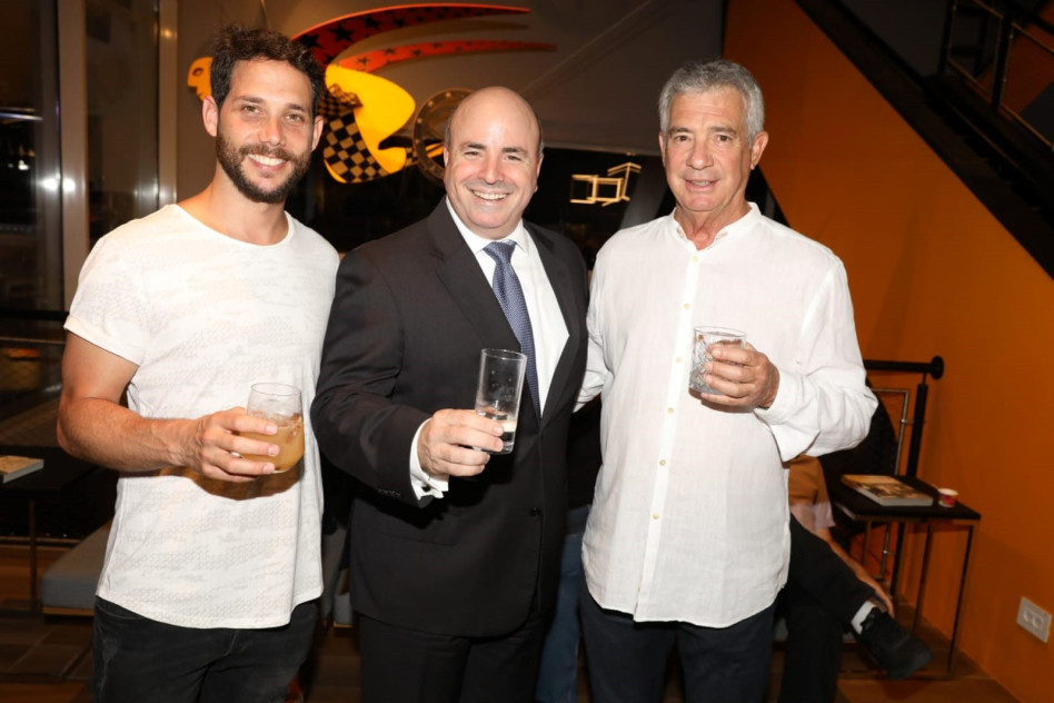 עמי פדרמן, רונן ניסנבאום ורון פדרמן (צילום: סיון פרג')