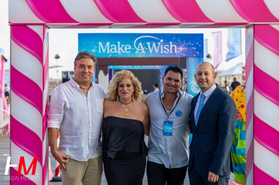 יובל פומרנץ, חגי מגידו, אבי בר אהרון, דניס בר אהרון (צילום: מנש כהן)