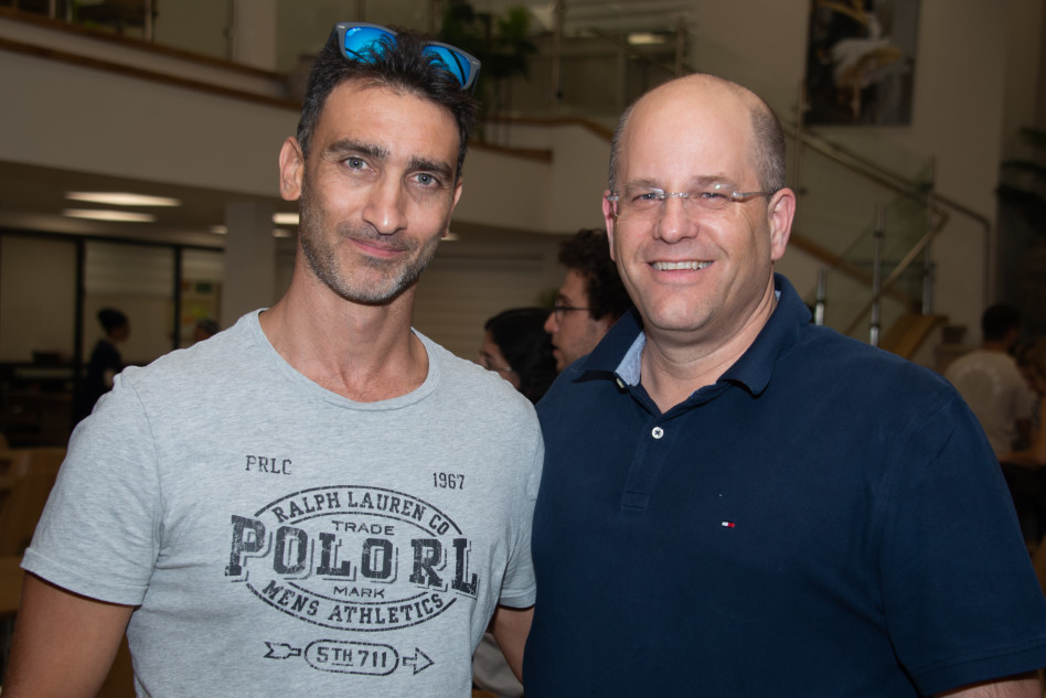 יורם שגיא וזיו גרשוני (צילום: נירים)