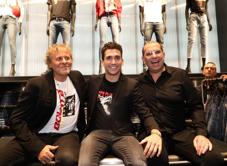 מתי פולק, רונצו רוסו וחיימה לורנטה (צילום: אלירן אביטל)