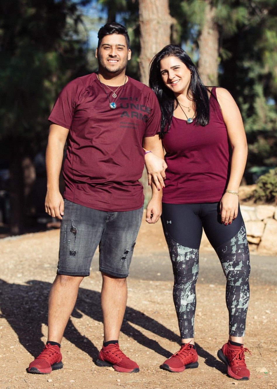 על תקן המצחיקים. אוראל וניסים (צילום: מיכה לבוטון)