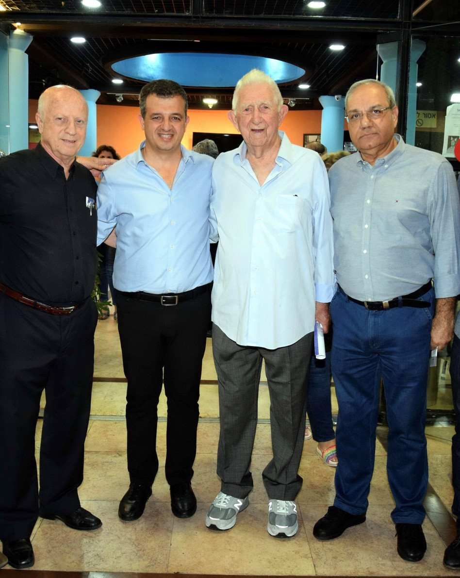 דוד בנימין, יעקב רוזן, כרמל שאמה-הכהן, מולי דור (צילום: יוחנן הראל)