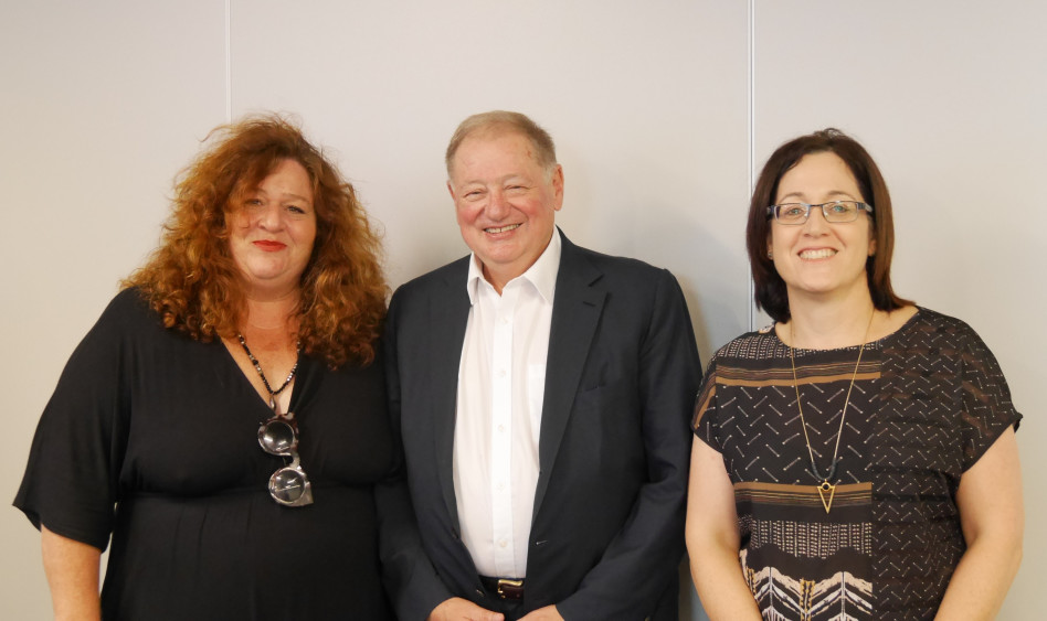 יעל פאינרו, אייב פלד ואסתי זקהיים (צילום ארי סירוטה)