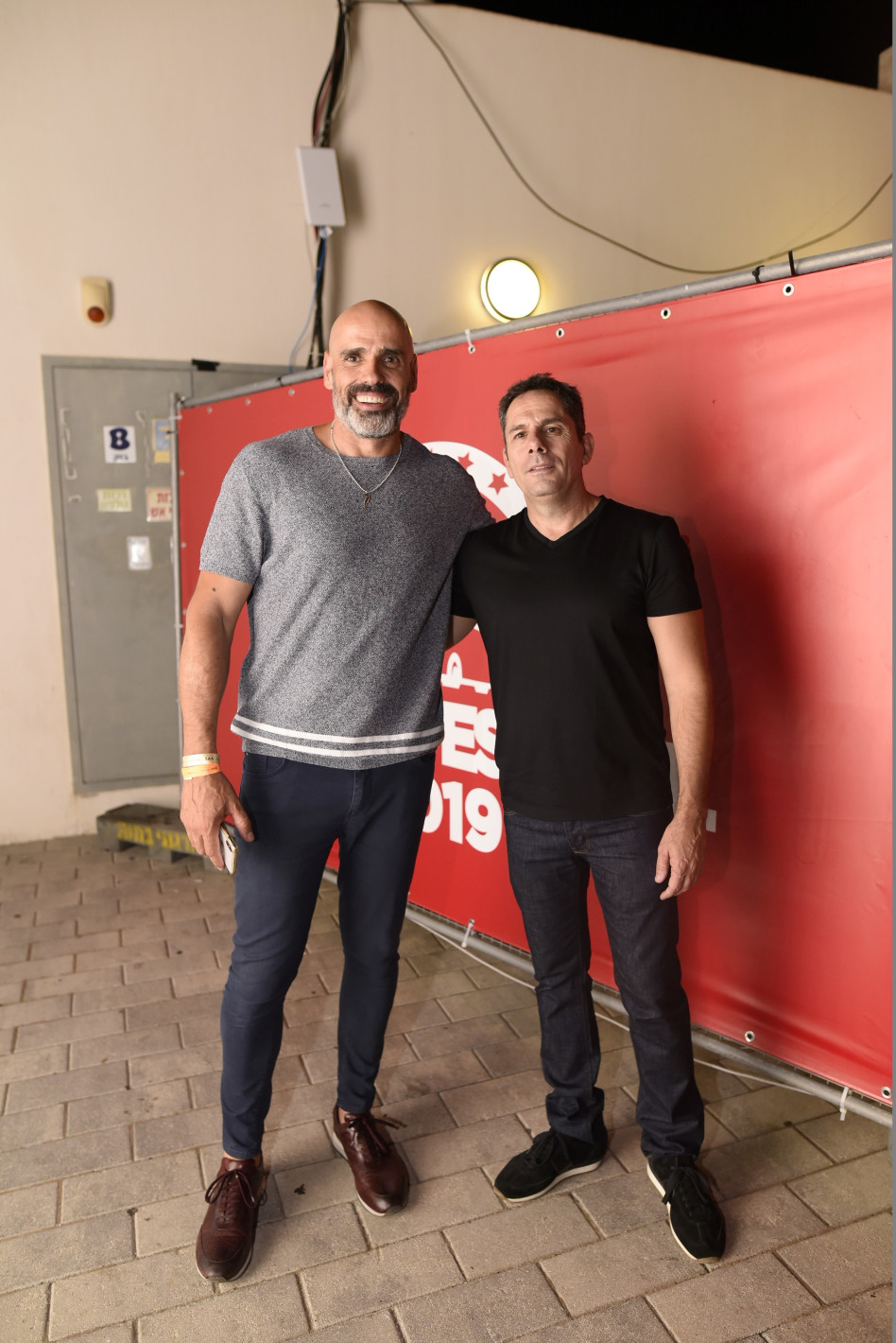 גולן עינת ומשה הלוי (צילום: אמיר יעקובי)