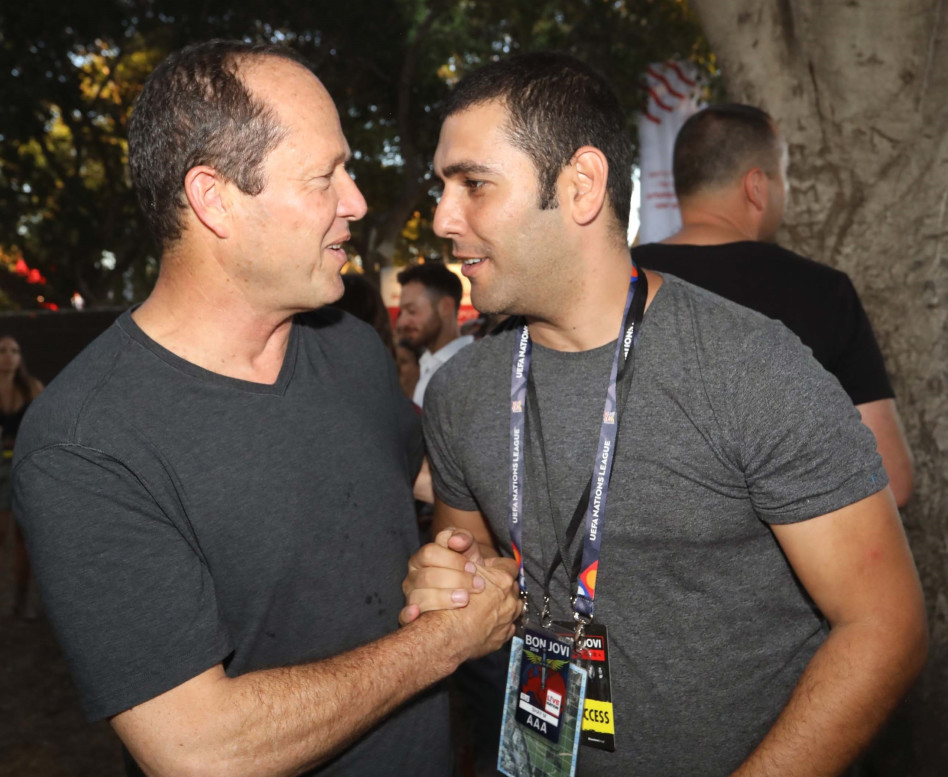 שי מור יוסף וניר ברקת (צילום: סיון פרג')