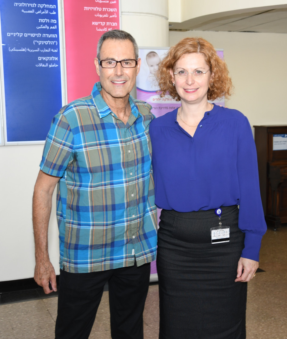 ענת אנג'ל ואורי גלר (צילם: נאור בן סלמון)