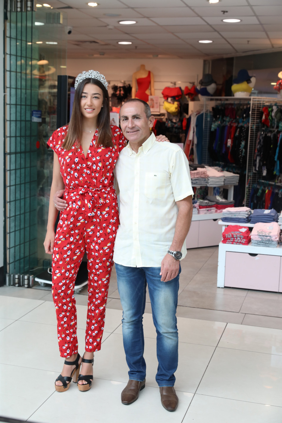 יוסי לגזיאל ושרלין סלע (צילום: אלירן אביטל)