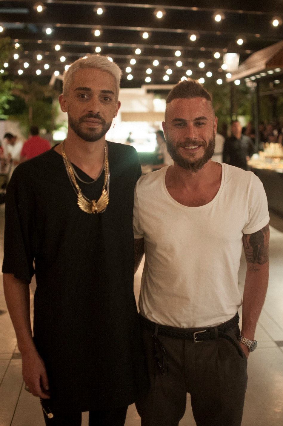 טום אביב ואהרון רון - כהן (צילום: כריסטינה מייק)