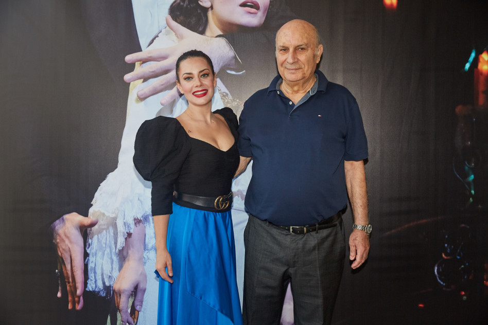 משה יוסף ומייגן פטרנו (צילום: שוקה כהן)