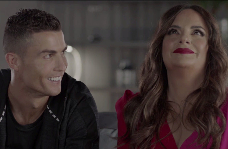 אופירה אסייג, כריסטאנו רונאלדו (צילום: צילום מסך)