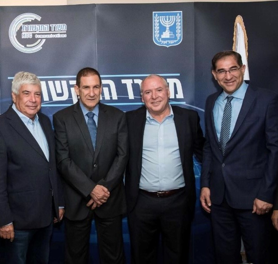 נתי כהן, דוד אמסלם, יפתח רון-טל ועמי אראל (צילום: עודד כרמי)