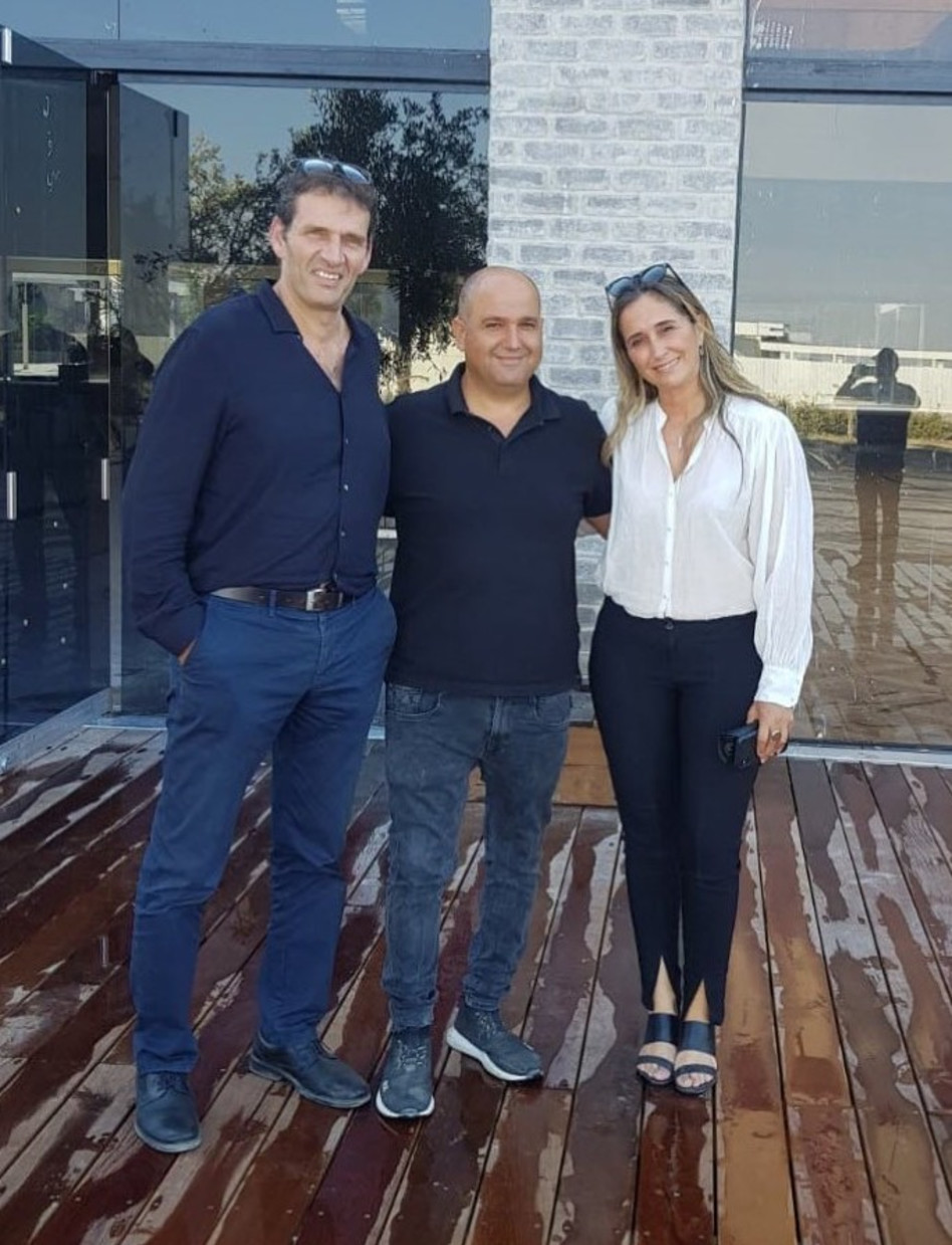 רווי רז, יהודה יפרח ואמיר הלוי (צילום: שרון קידר)