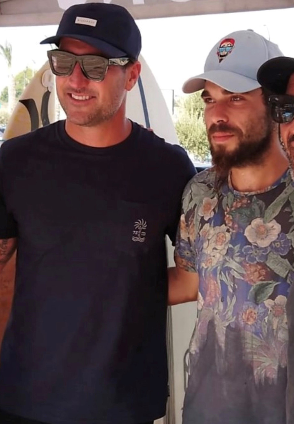 ג'ואל פרקינסון ובר כחלון (צילום: חופי ברנס)