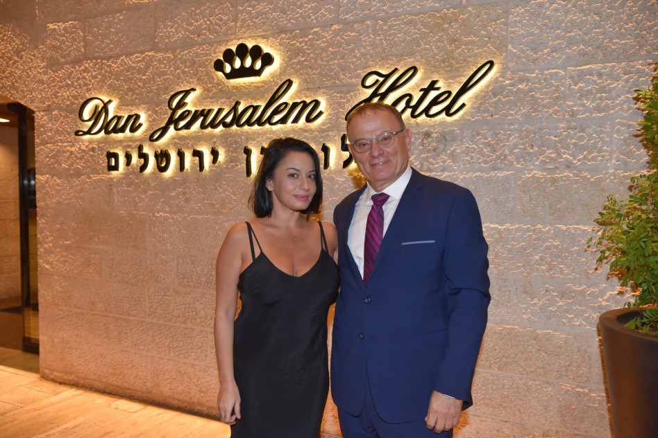 יהודה קראוס ומאיה בוסקילה (צילום: שלומי אמסלם)