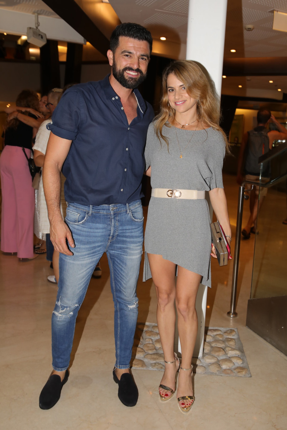 עמוס תמם ואשתו טל