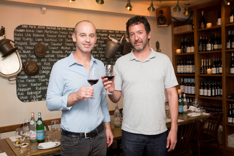 יואש בן אליעזר ועידו לוינסון (צילום: ליאור גולסאד)