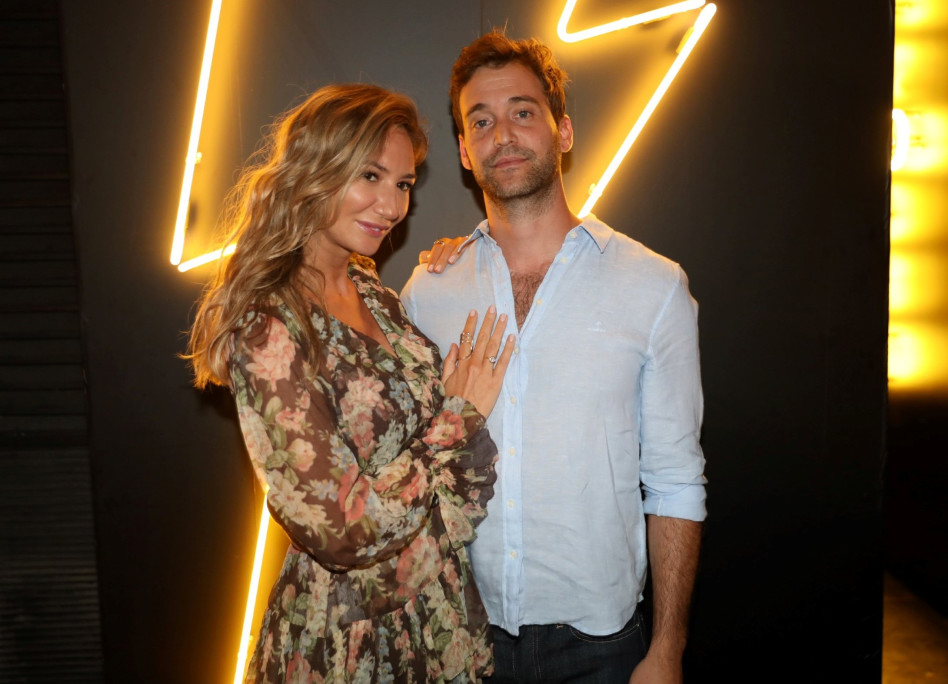 מיכל אנסקי והארוס אייל אמיר (צילום:אלירן אביטל)