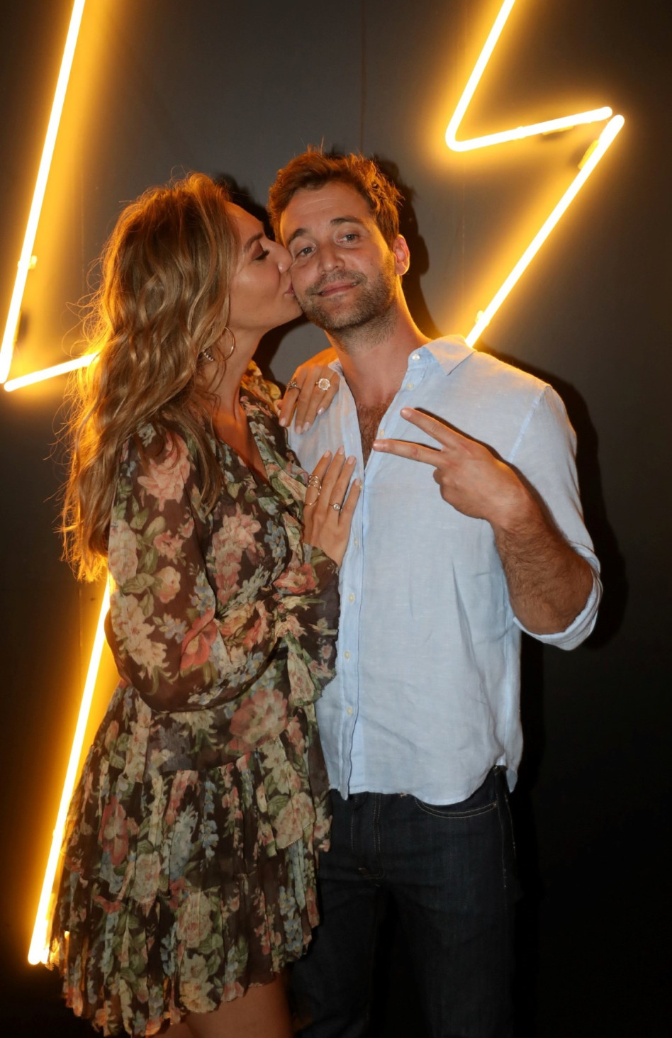 חמודים! אייל אמיר ומיכל אנסקי (צילומים: אלירן אביטל)