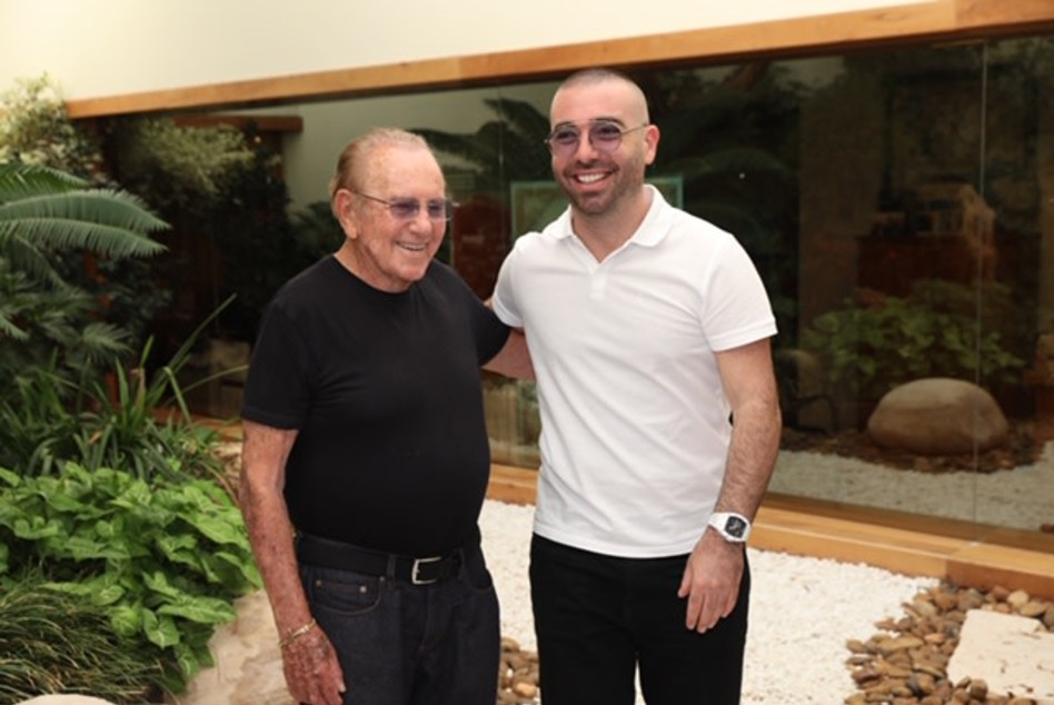 נרתמים. עומר אדם ומוריס קאהן (צילום: אלירן אביטל)