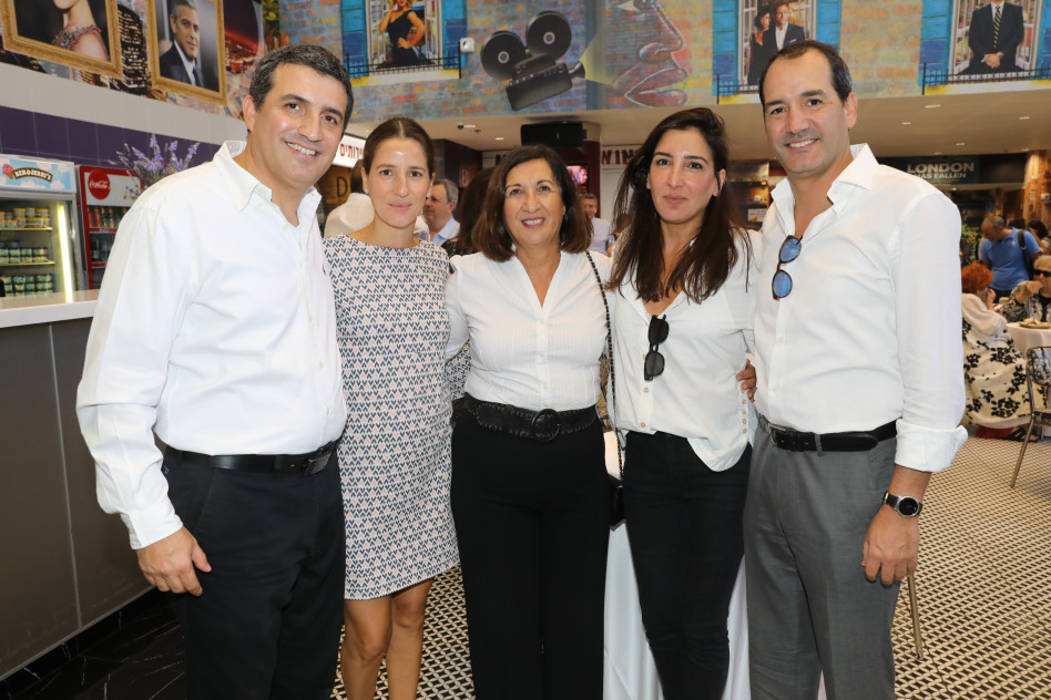  אייל, לירון, סולנג', שגית ואבי אדרי (צילום: רפי דלויה)