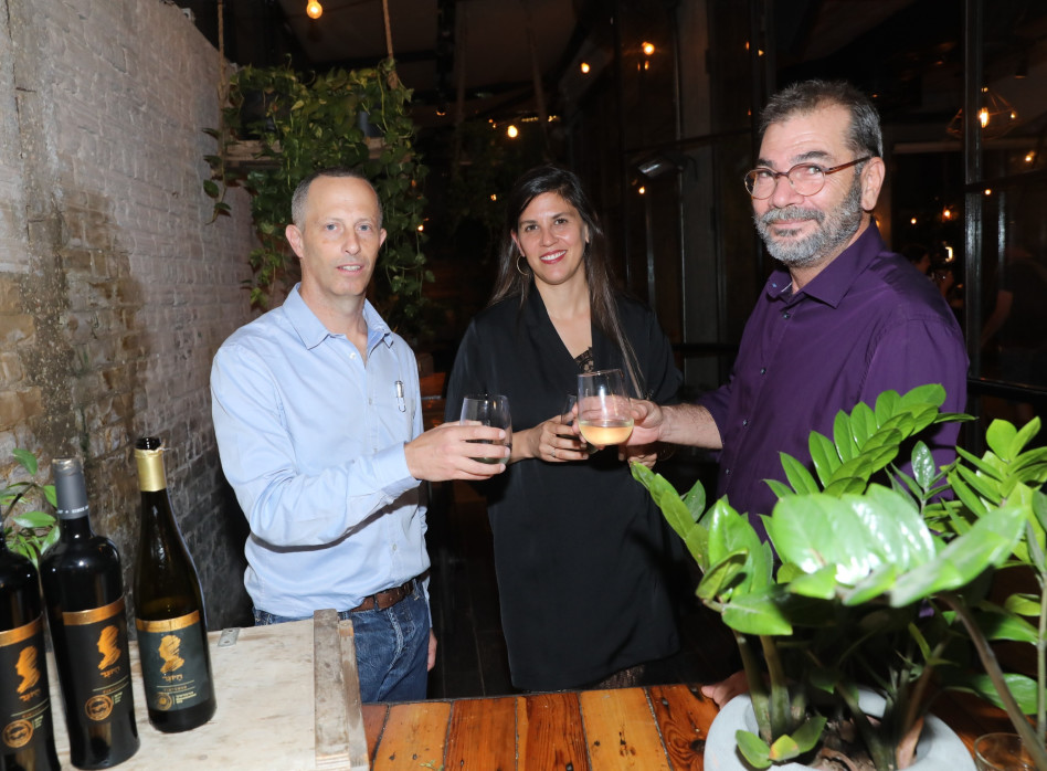 מוש דנון, דנה בלנקשטיין ואראל ברקאי (צילום: רפי דלויה)