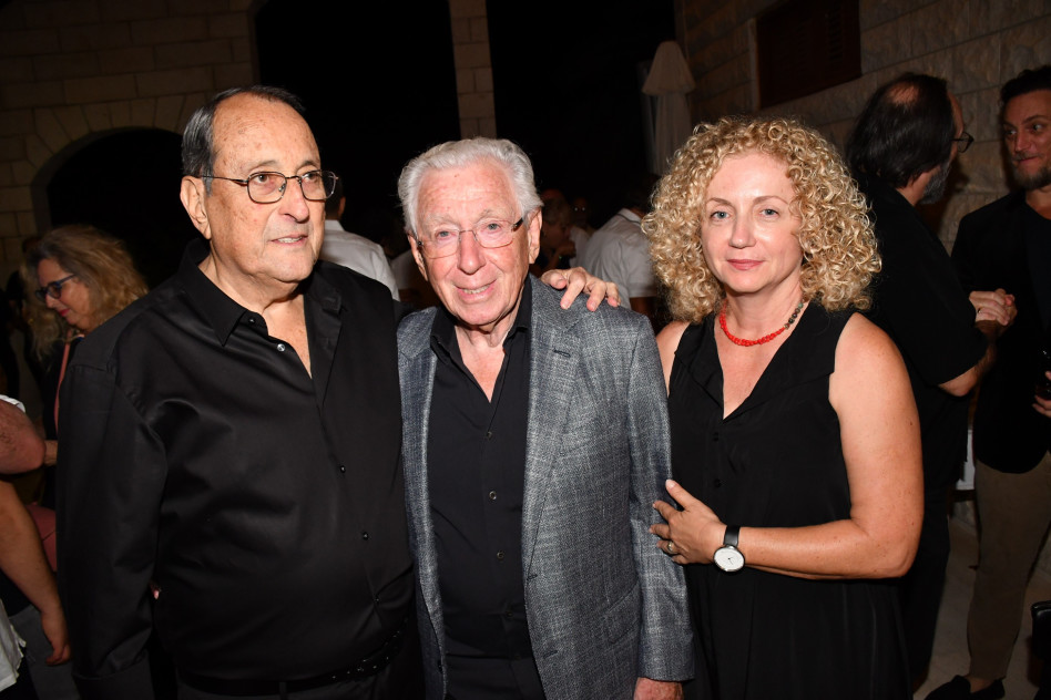 לנה קריינדלין, פרנק לואי ואלי זהר (צילום: אביב חופי)